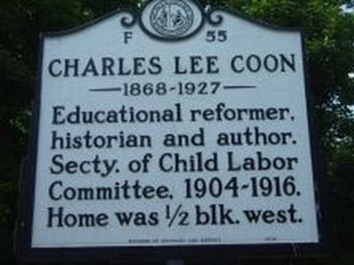 CHARLES LEE COON 1868-1927