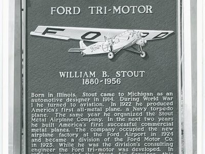 The Ford Airport / Ford Tri-motor  -- William B. Stout: 1880-1956