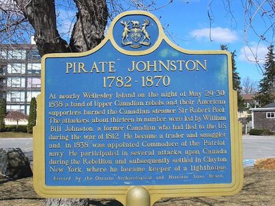 "Pirate" Johnston 1782-1870