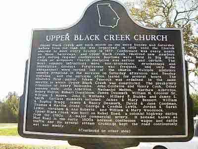Upper Black Creek Church