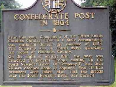 Confederate Post in 1864