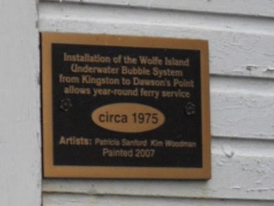 Wolfe Island Underwater Bubble System