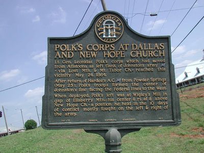 Polk's Corps at Dallas and New Hope Church