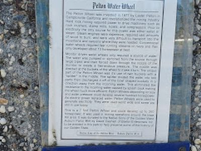 Pelton Water Wheel