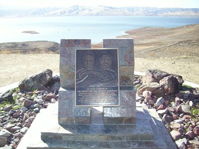 Romero Overlook - San Luis Dam and San Luis Resevoir