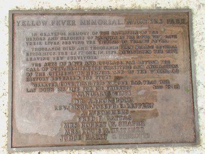 Yellow Fever Memorial, Martyrs Park