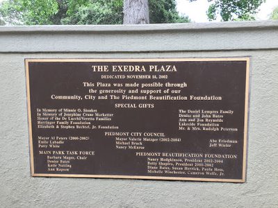 The Exedra Plaza