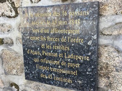 A la Memoire Des 16 Paysans