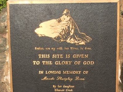 Wi Ne Ma Crosses Plaque