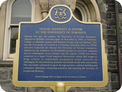 Sexual Diversity Activism at the University of Toronto