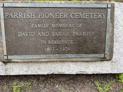 Parrish Pioneer Cemetery