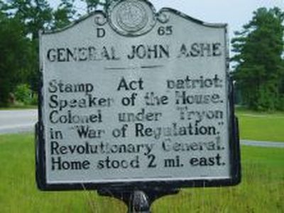 GENERAL JOHN ASHE