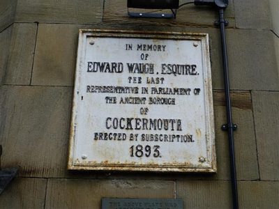 Edward Waugh plaque, Cockermouth