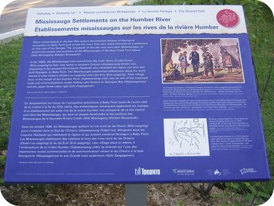 Mississauga Settlements on the Humber River