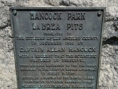Hancock Park La Brea Pits