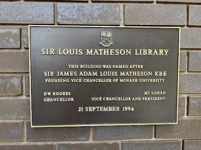 Sir Louis Matheson Library