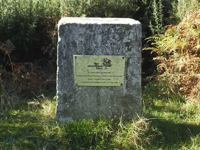 Plaque, Joydens Wood