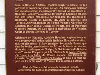 Adelaide Hunter Hoodless 1857-1910