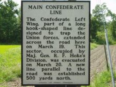 MAIN CONFEDERATE LINE