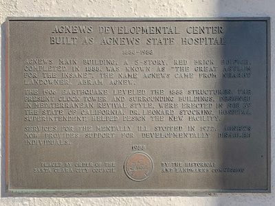 Agnews Developmental Center