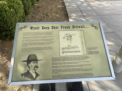 Wyatt Earp Shot Frank Stilwell...