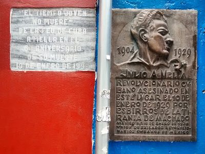 Julio A. Mella plaques