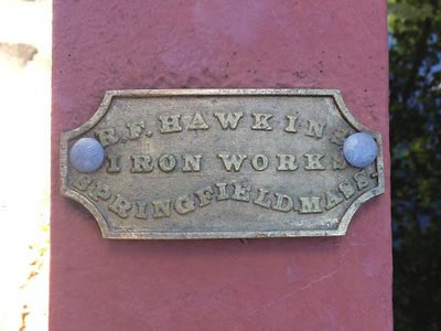 R. F. Hawkins Iron Works Springfield Mass