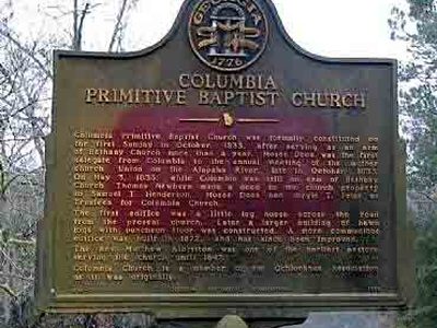 Columbia Primitive Baptist Church
