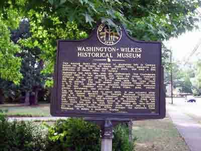 Washington-Wilkes Historical Museum