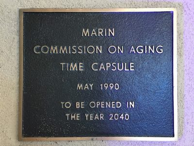 Marin Commission on Aging Time Capsule