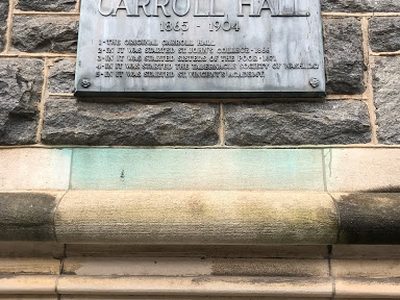 Site of the Old Carroll Hall