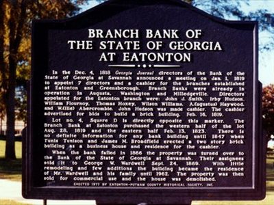 Branch Bank of The State of Georgia