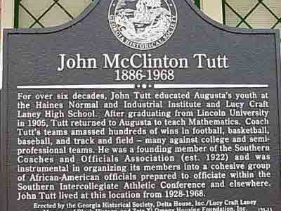 John McClinton Tutt 1886-1986