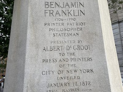 Benjamin Franklin Printer Patriot Philosopher Statesman