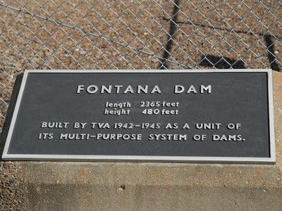 Fontana dam