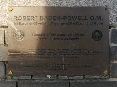 Robert Baden-Powell Plaque