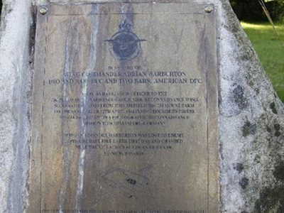 Wing Commander Adrian Warburton DFC