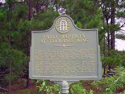 Early Baptists at Tuckasee King