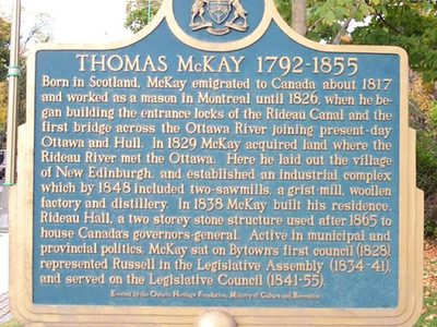 Thomas McKay 1792-1855