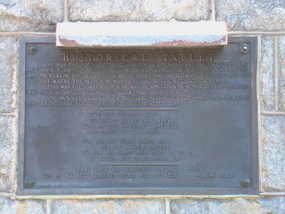 First Methodist Church Historical Tablet