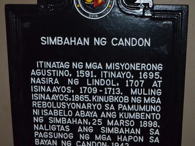 Church of Candon historical marker