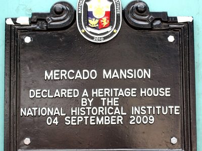 Mercado Mansion historical marker