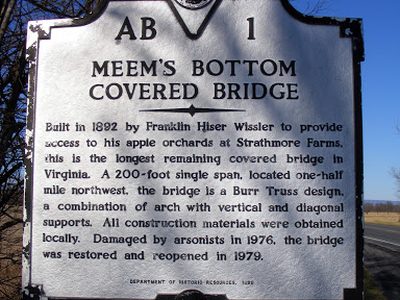 Meems Bottom Covered Bridge