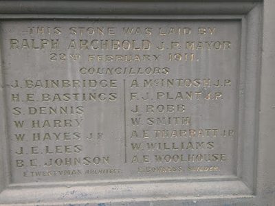 North Melbourne Foundation Stone