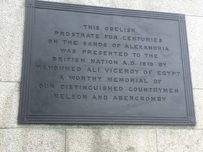 Cleopatra's Needle on Victoria Embankment pt. 3