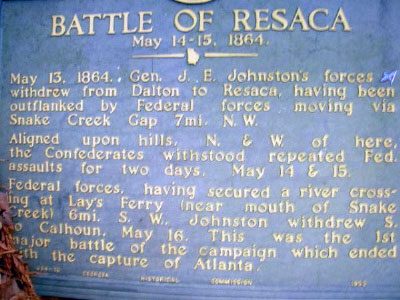 Battle of Resaca May 14-15, 1864