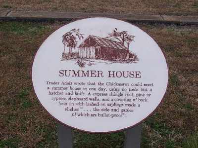 Chickasaw Village Historical Marker