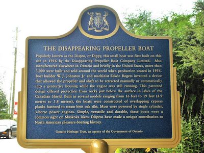 The Disappearing Propeller Boat