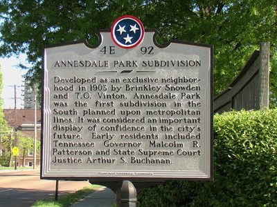 Annesdale Park Subdivision