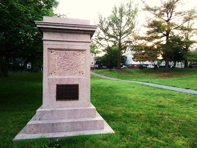 The landing place of Roger Williams